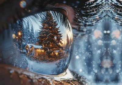 Open the two most beautiful gifts on Christmas – your eyes!